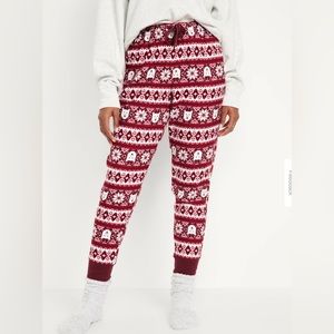 Old Navy Fair Isle Holiday Pajama Joggers